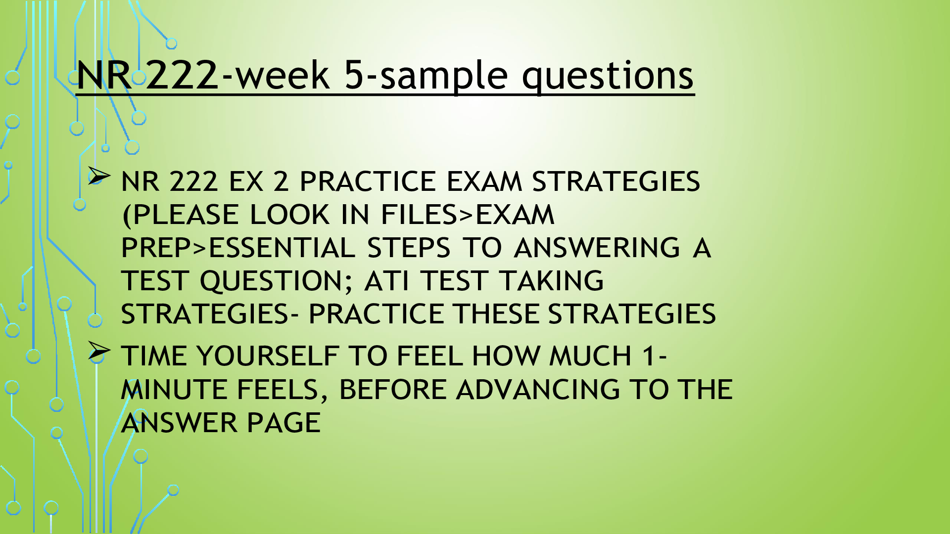 Preview image of NR 222-week 5-sample questions document